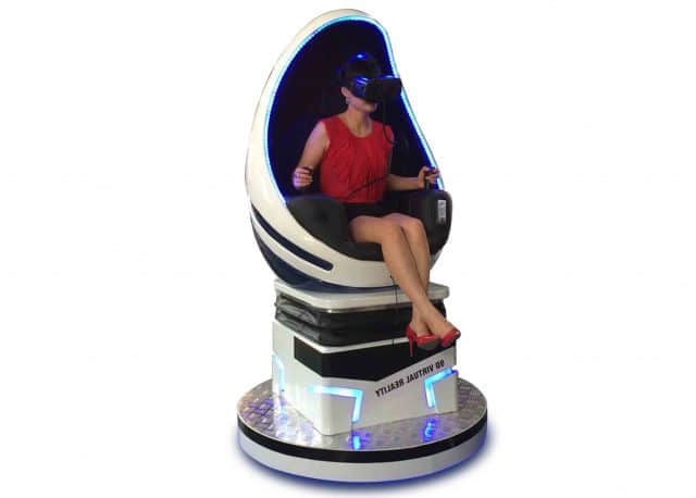 chaise oeuf simulateur vr un siège