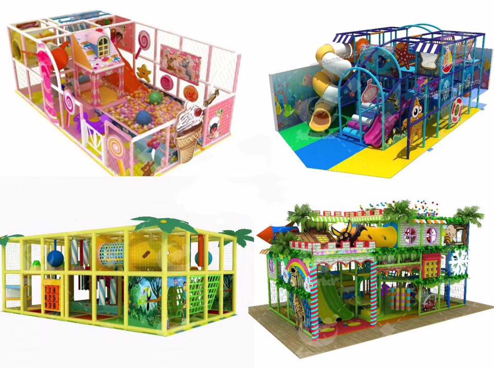 Mini parque infantil interior comercial a la venta