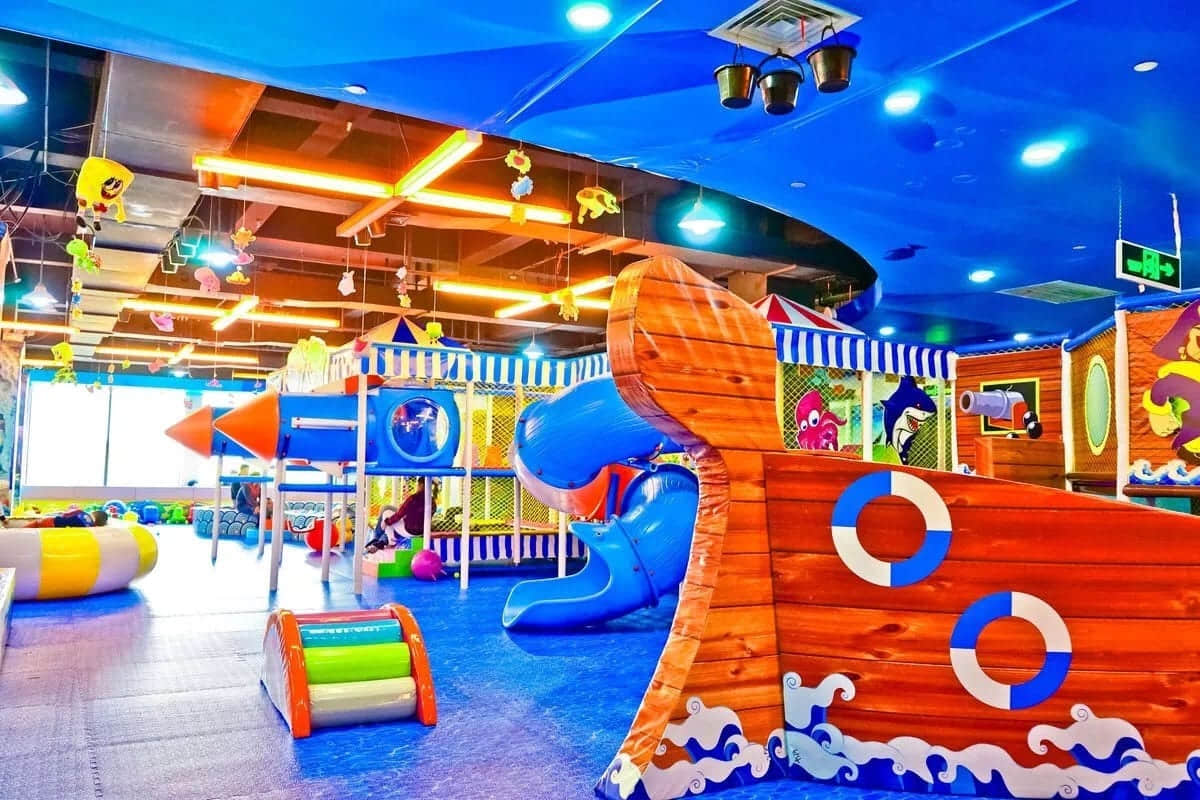 Small indoor playground needs to match games properly for making money