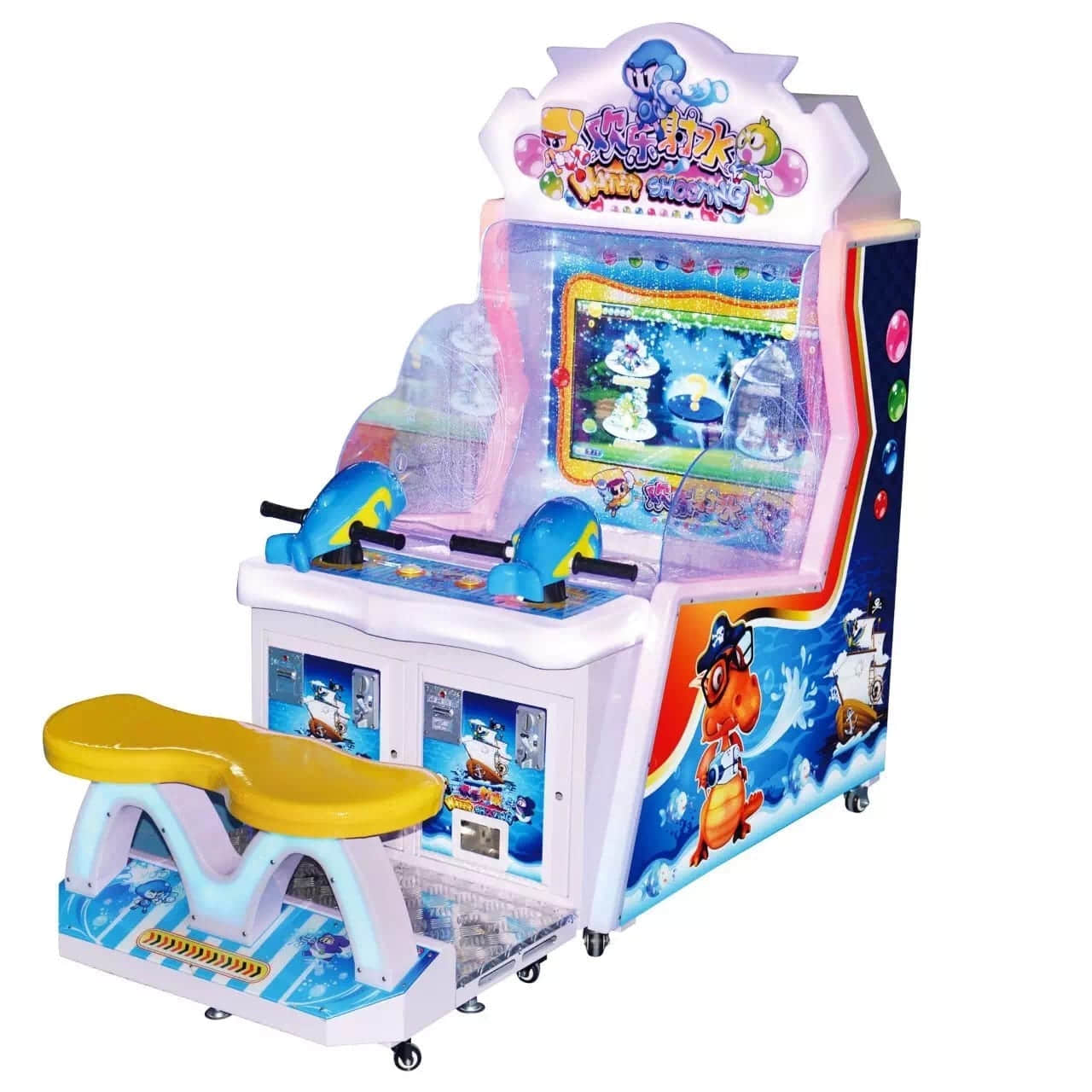 máquina de jogos arcade infantil