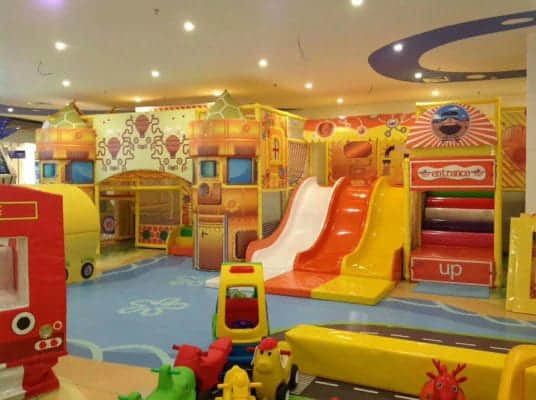 indoor soft play area