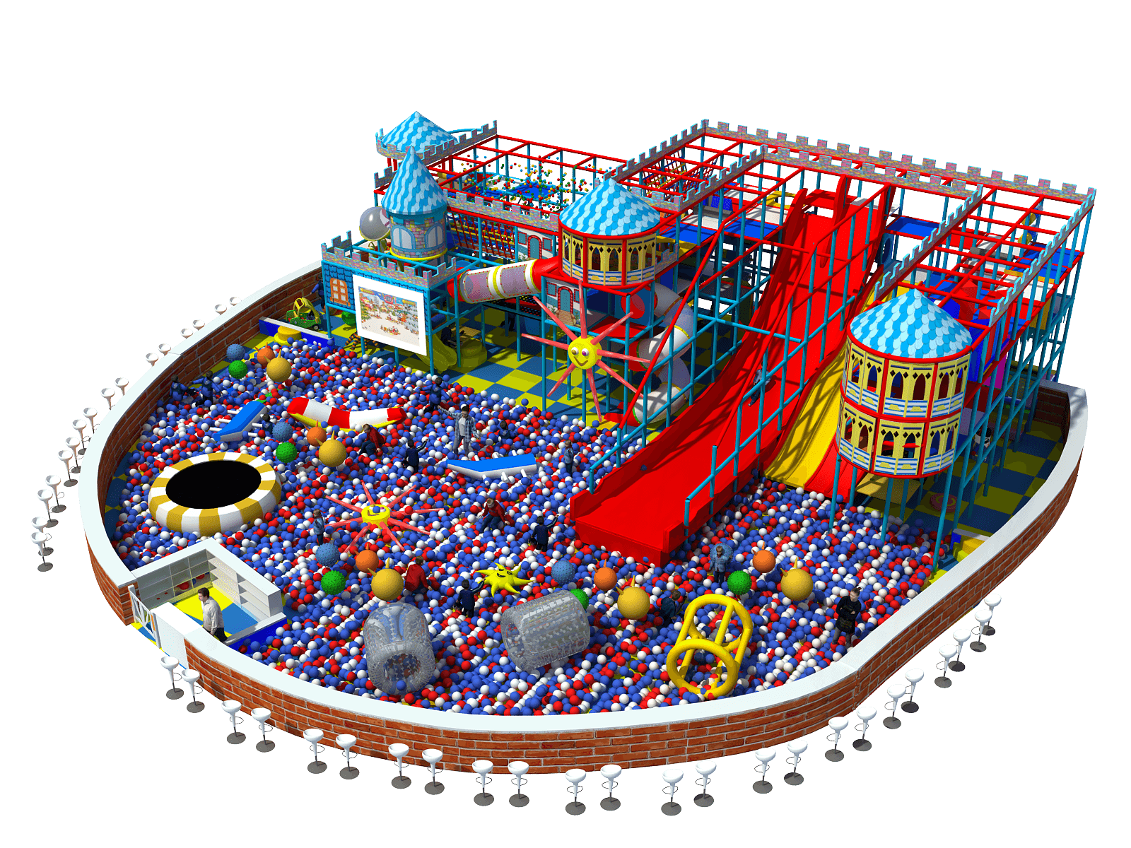 indoor soft play center