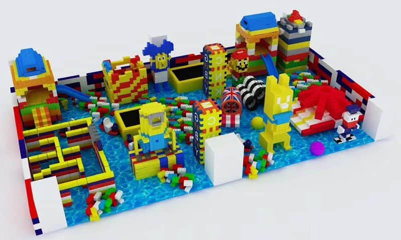 kids soft play area