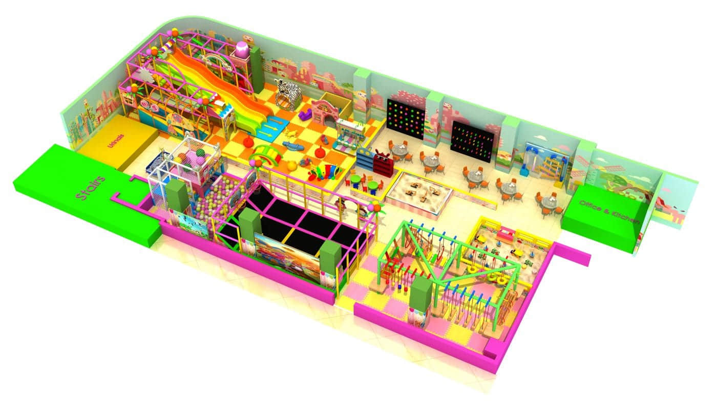 indoor playground site for shopping mall