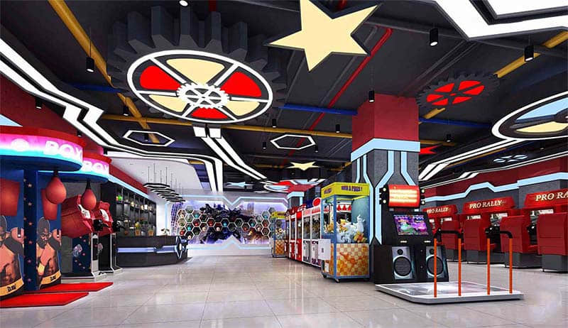 Centre de jeux d'arcade pour enfants, jeu spécial