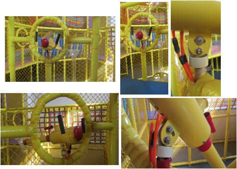 indoor playground ball blaster game