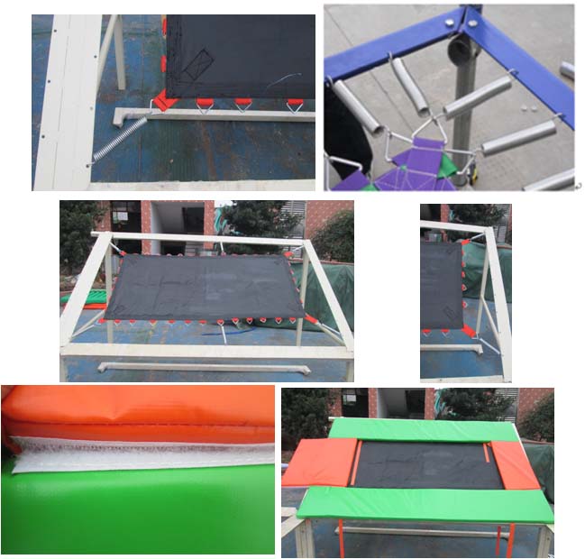 install indoor trampoline park