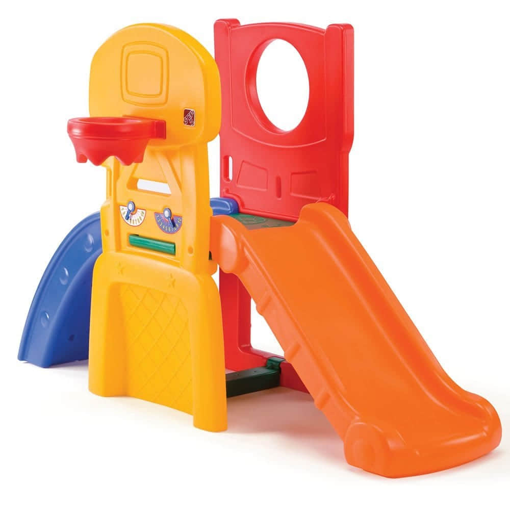 AllStarSportsClimberforToddlers indoor slide