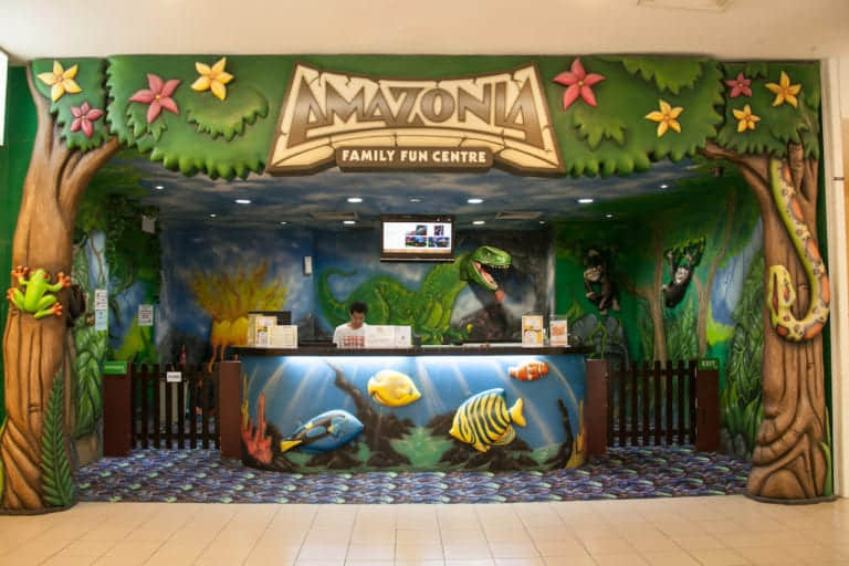 Parque de juegos cubierto Amazonia