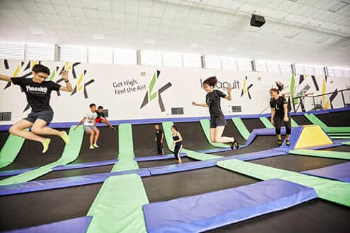 Parque infantil interno KatapultTrampolinepark