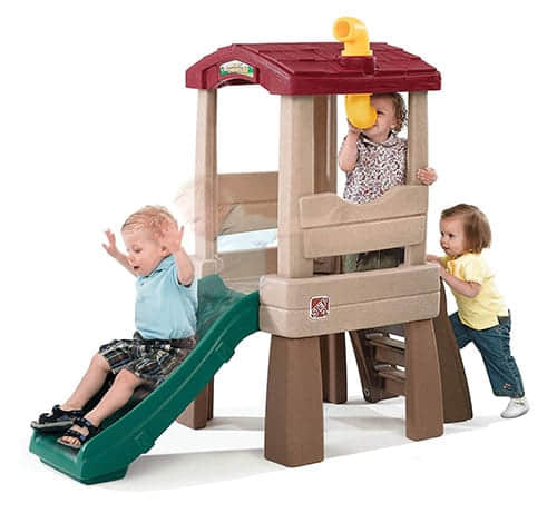 NaturallyPlayfulLookoutTreehouse indoor slide