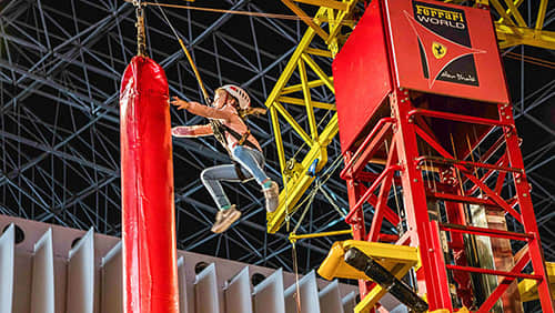 Ferrari World indoor family kids entertainment center