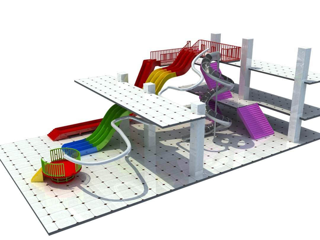 indoor playground slides