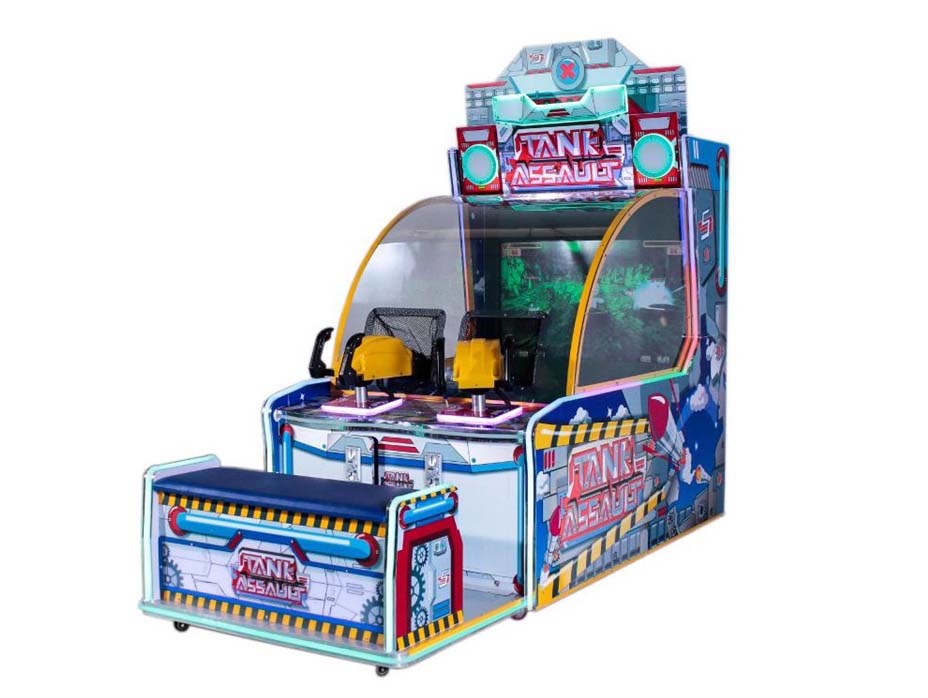 Machine de jeu d'arcade de tir de balle d'intérieur pour les enfants