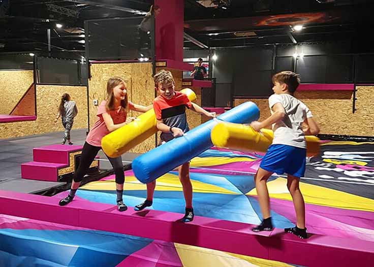 Velcro Wall/Spider Wall - Indoor Trampoline Park Attraction, Attractions