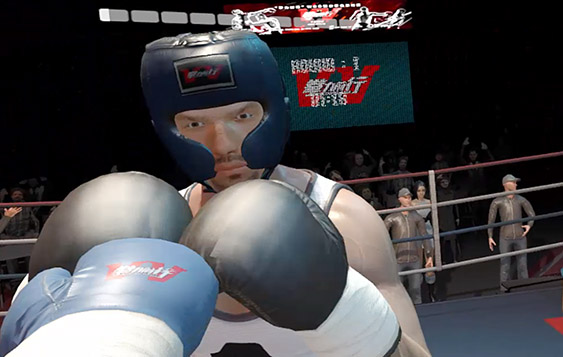 Simulation de boxe interactive