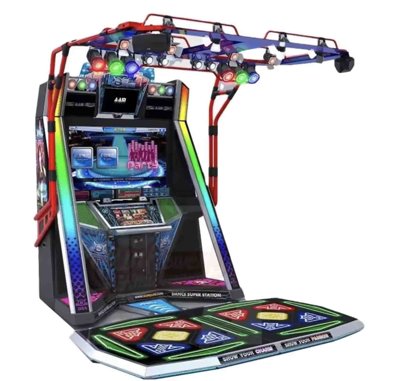 Máquina de arcade de revolução de dança de dança