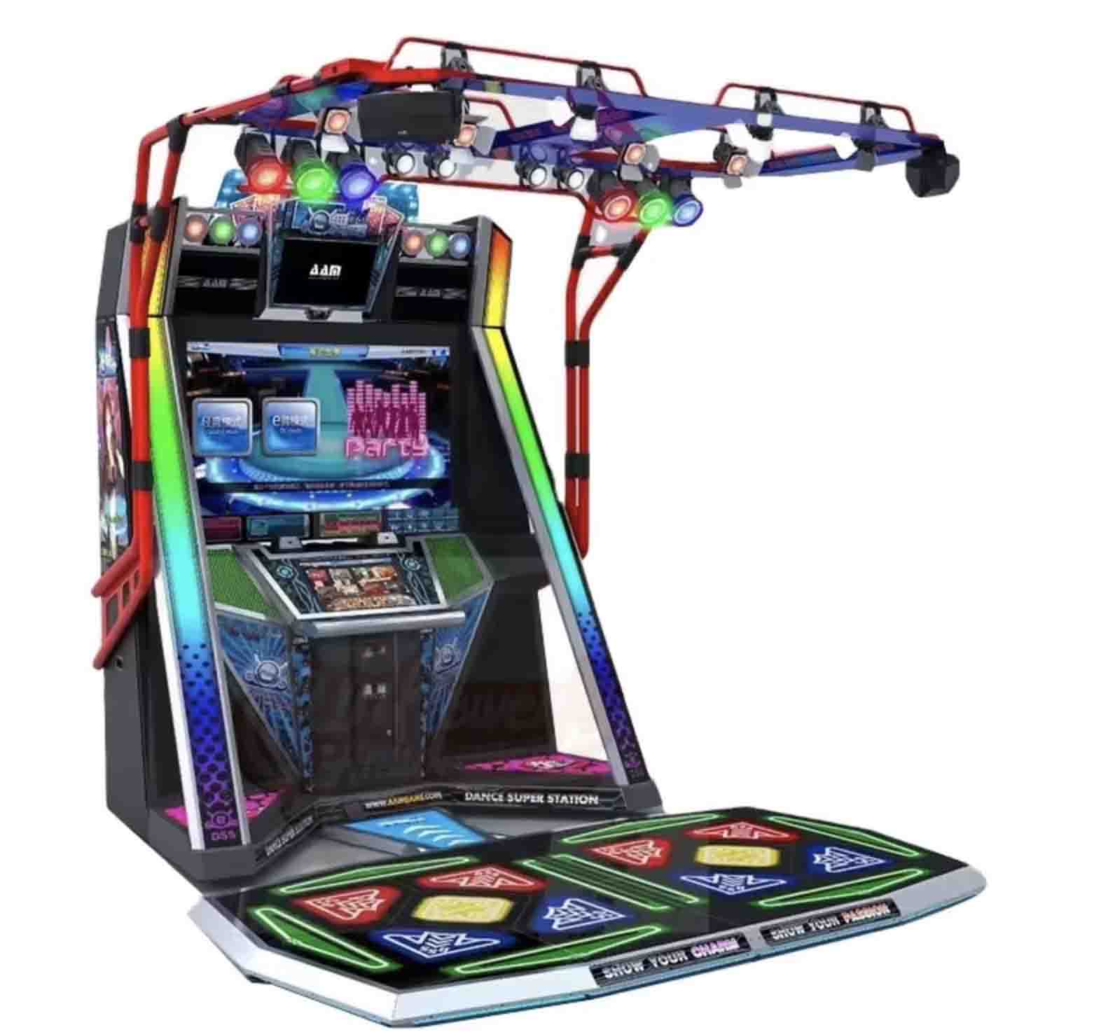 Dance dance revolution arcade machine