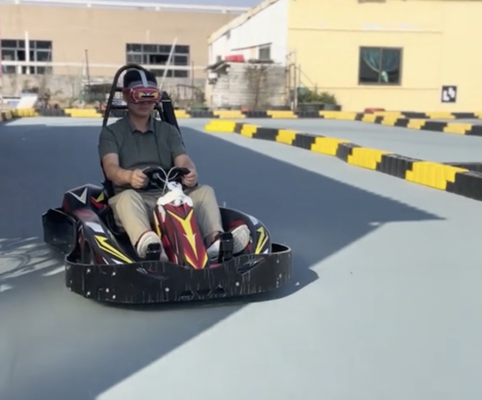 Mixed Reality go karting